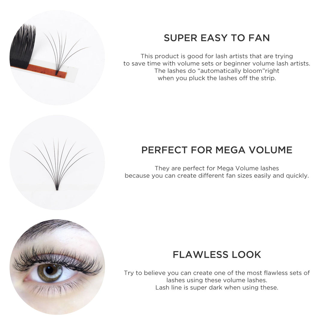 0.07 Easy Fanning Lashes